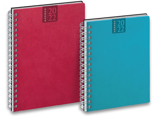 agenda con spirale personalizzata