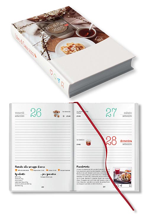 Agende personalizzate: Agenda A4 giornaliera Classic XL 2023