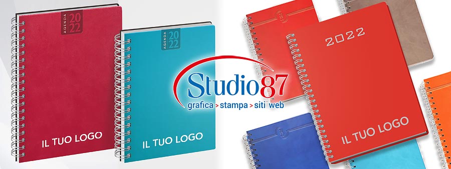 Agende con spirale personalizzate 2024. Stampa e vendita online agende con  spirale personalizzate, giornaliere e settimanali, anche neutre.